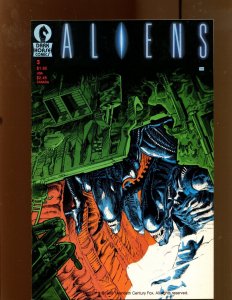 Aliens #3 - Mark A. Nelson Cover Art! (8.5/9.0) 1989
