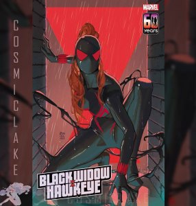 BLACK WIDOW & HAWKEYE #2 AKA 1:25 INC RATIO SYMBIOTE VARIANT PREORDER 4/17 ☪