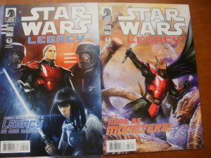 6 Mint STAR WARS Comic: Marvel HAN SOLO #1 & LEGACY #1 2 3 4 5 (Complete) Ania