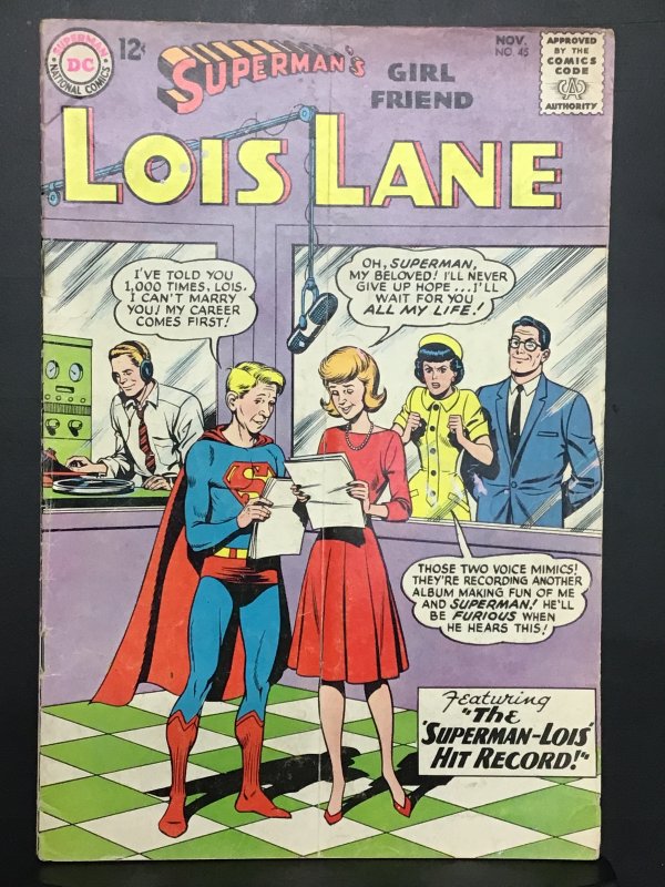 Superman's Girl Friend, Lois Lane #45 (1963) (JH)