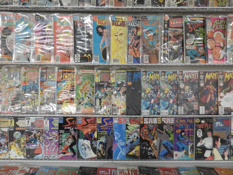 Huge Lot 150+ Comics W/ ROM, Dazzler, Spider-Man, +More! Avg FN Condition!