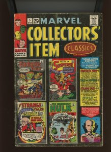 (1966) Marvel Collectors Item Classics #5: SILVER AGE! COMBINED SHIPPING! (1.8)