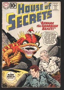 House of Secrets #48-1961-Mark Merlin Mystery-Alex Toth story art-10¢ cover p...