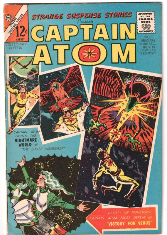 Strange Suspense Stories #76 (1965) Captain Atom by Ditko!