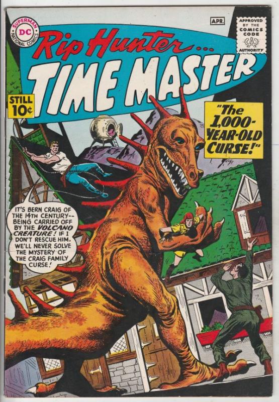 Rip Hunter Time Master cgc #1 (Apr-61) VF/NM High-Grade Rip Hunter, Jeff, Bonnie