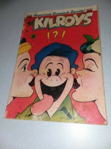 The Kilroys #38 acg golden age good girl art Kissing Cover By Lynn Karp 1952