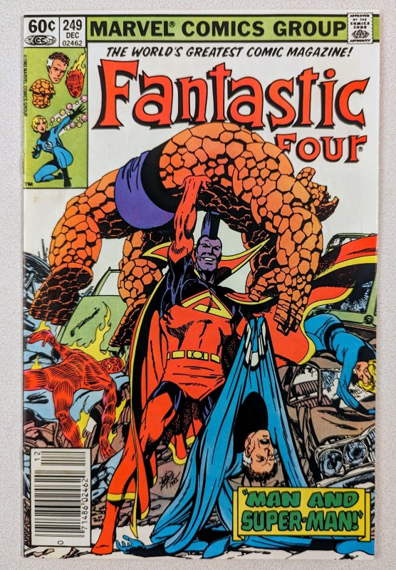 Fantastic Four #249 Newsstand Edition (1982) VF+ 8.5