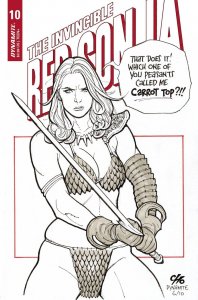Invincible Red Sonja # 10 Cover D NM Dynamite [J8]
