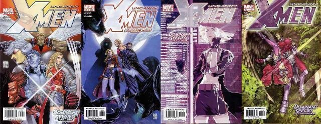 X MEN 417-420  Dominant Species COMICS BOOK