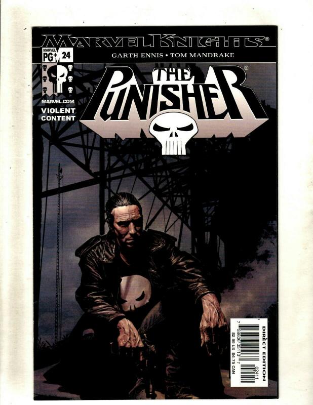 Lot of 8 Comics The Punisher 24 5 1 2 3 4 Painkiller Jane 1 Double-Shot 1 HY7