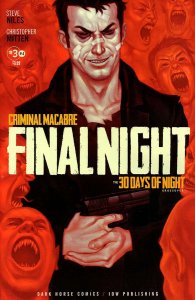 Criminal Macabre: Final Night-The 30 Days of Night Crossover #3 FN ; Dark Horse 