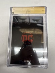 Batman (2022) #423 (CGC 9.8)  Fan Expo Special Foil Ed. Signed By Todd McFarlane