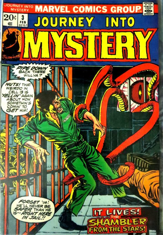 JOURNEY INTO MYSTERY (2nd series)1-10,12 Starlin! Kane!Ploog!Ditko!Kirby!Wildey!