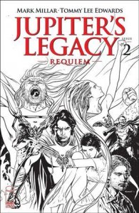 Jupiter's Legacy: Requiem 2-C Ryan Sook Black & White Cover VF/NM