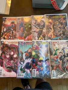 Convergence Tony Daniel Variant Cover Set 1,2,3,4,5,6,7,8