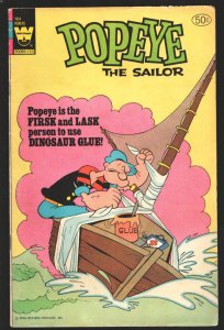 Popeye #164 1981-Whitman-Olive Oyl-Dinosaur images-V-