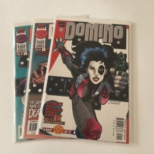 Domino 1 2 3 Lot Run Set Near Mint Nm Marvel