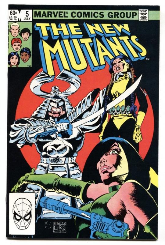 The New Mutants #5 comic book  1983- Marvel High Grade