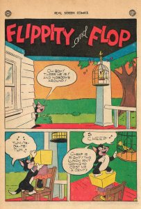 REAL SCREEN COMICS #5 (1946) 5.0VG/FN  Fox & Crow,Flippity & Flop,Tito & Burrito