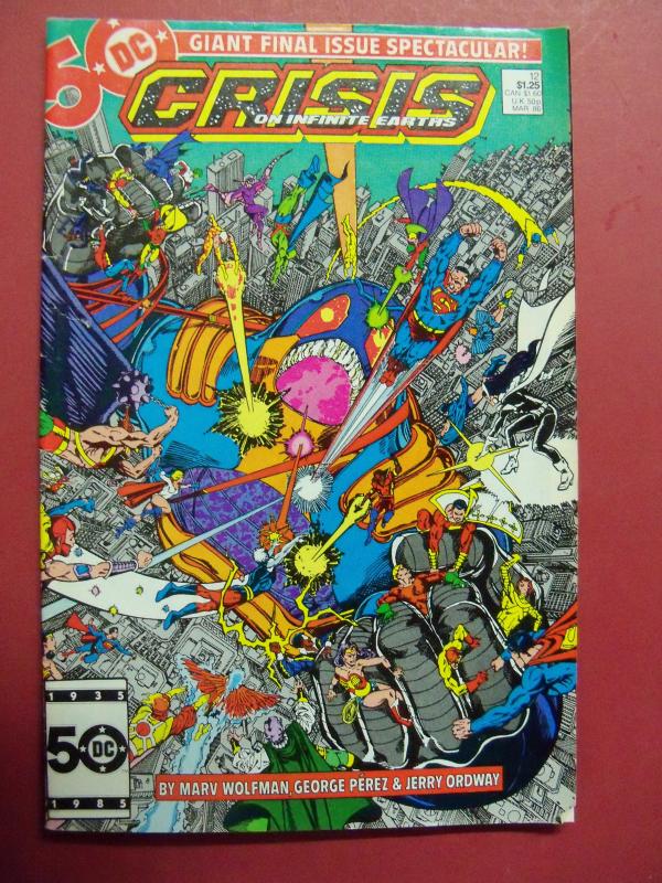 CRISIS ON INFINITE EARTHS #12 (VF/NM 9.0) OR BETTER DC Comics