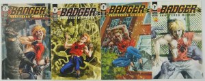 Badger: Shattered Mirror #1-4 VF/NM complete series MIKE BARON jill thompson set