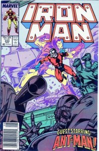 Iron Man (1st Series) #233 (Newsstand) FN ; Marvel | David Michelinie Ant-Man