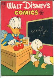 WALT DISNEY'S COMICS AND STORIES #139 1952-MICKEY-DONALD-CARL BARKS-vg/fn