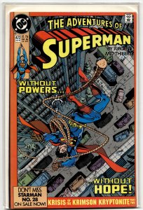 Adventures of Superman #472 (1990) Superman