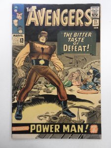 The Avengers #21 (1965) vs Power Man! Sharp Fine Condition!