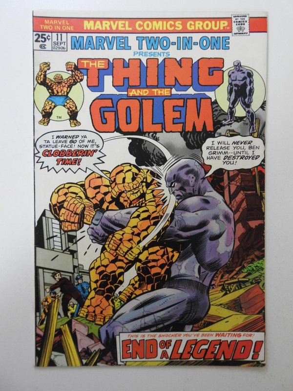 Marvel Two-in-One #11 (1975) FN/VF Condition!