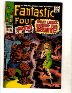 Fantastic Four # 66 NM- Marvel Comic Book Dr. Doom Human Torch Thing FM3