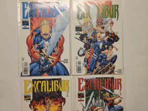 4 Excalibur Marvel Comic Books #1 2 3 4 40 RC39