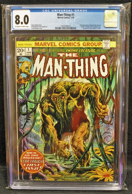 Man-Thing #1 (Marvel, 1974) CGC 8.0