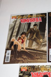 Complete Set Vampirella Dark Shadows 1-5 NM 2012 BOARDED Neves Variant Barnabas