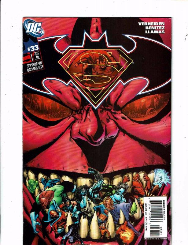6 Batman Superman DC Comic Books # 32 33 34 35 36 37 Lantern Flash Arrow J212