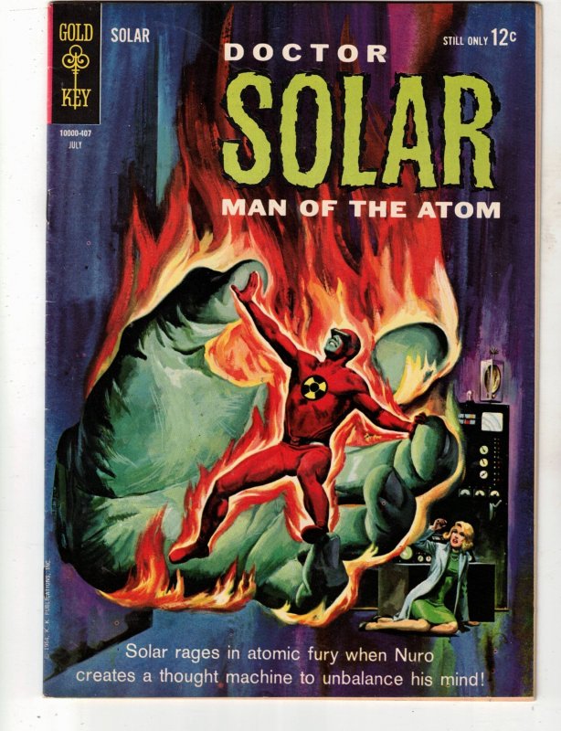 Doctor Solar Man of the Atom #8 64 VF/NM PRICE DROP Prof Harbinger BEANTOWN CERT