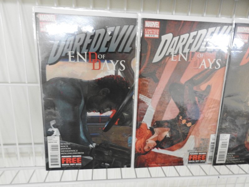 Daredevil: End of Days #1-8 (2012) Complete Set! Beautiful NM- Avg Condition!