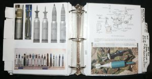 Joe Kubert's War Army Reference Guide Binder w COA - M-Tanks