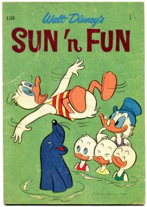 Walt Disney's Sun 'n Fun 1964- Australian comic-Donald Duck- Uncle Scrooge VG-