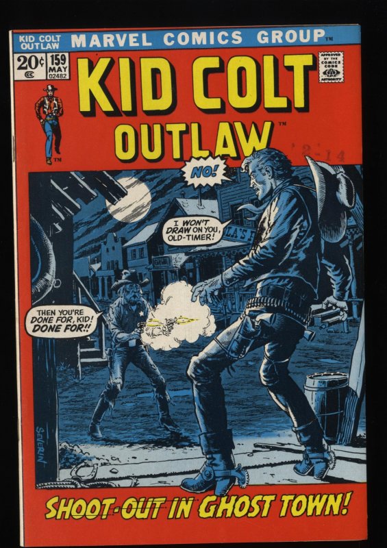 Kid Colt Outlaw #159 NM- 9.2