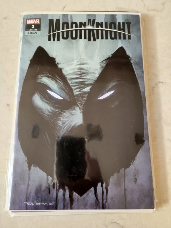 MOON KNIGHT #2 TYLER KIRKHAM Exclusive Trade Dress Variant LTD 3000