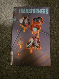 TRANSFORMERS #25 Cvr K Foil Die-Cut Image Comics 2025 NM
