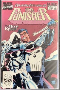 The Punisher Annual #2 (1989, Marvel) Featuring Moon Knight. NM-