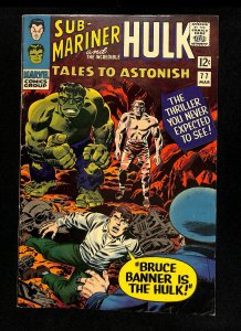 Tales To Astonish #77 Sub-Mariner and the Hulk!