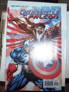 Captain America & the Falcon #2 (Jun 2004, Marvel) sam wilson**