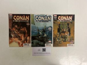 3 Conan Marvel Comic Books # 4 5 6 Avengers Defenders Thor Hulk 70 JS64