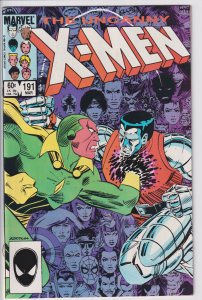 X-MEN #191 (Mar 1985) NM- 9.2 white! I've had this copy since it was new!