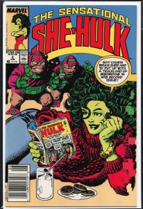 The Sensational She-Hulk #2 Newsstand Edition (1989) She-Hulk