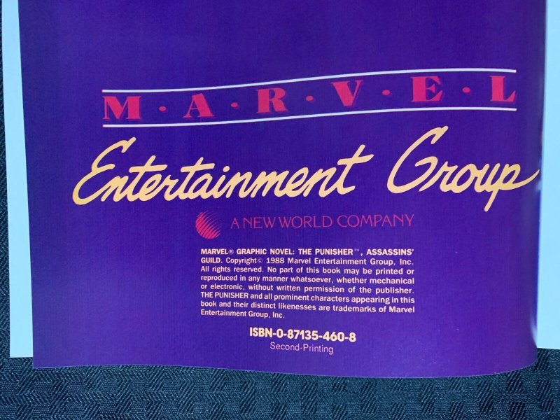 1988 PUNISHER Assassin's Guild by Duffy & Zaffino SC VF- 7.5 2nd Marvel Printing