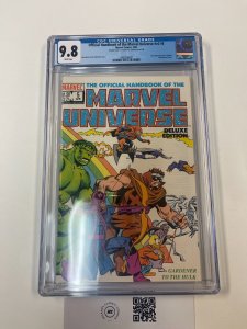 Official Handbook Of The Marvel Universe V. 2 # 5 CGC Graded 9.8 Comic Book J976